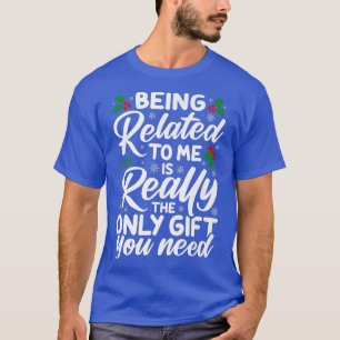 Snowflake geeft me aan familie wat ik nodig heb t-shirt