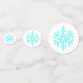 Snowflake Gender onthulling Confetti (Achterkanten)