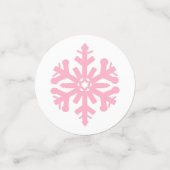 Snowflake Gender onthulling Confetti (Kleine voorkant)