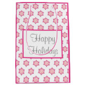 Snowflake Gift Bag Medium Cadeauzakje (Voorkant)