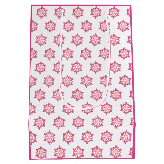 Snowflake Gift Bag Medium Cadeauzakje (Achterkant)