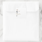 Snowflake Gift Label Stickers (Tas)