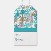 Snowflake Gift-Labels Cadeaulabel (Voorkant)