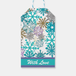Snowflake Gift-Labels Cadeaulabel