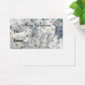 Snowflake Gift-Labels Visitekaartje (Bureau)