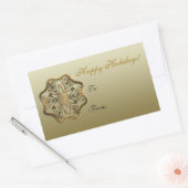 Snowflake Gift Sticker (Envelop)