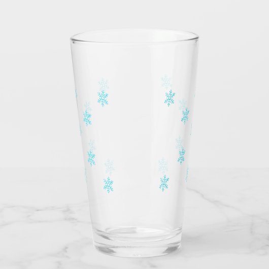 Snowflake Glass Tumbler (Links)