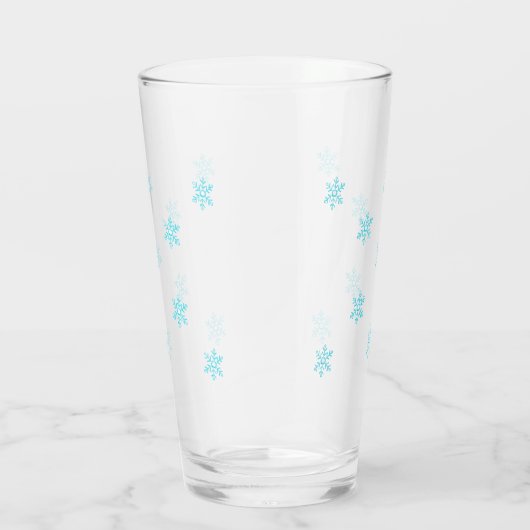 Snowflake Glass Tumbler (Rechts)