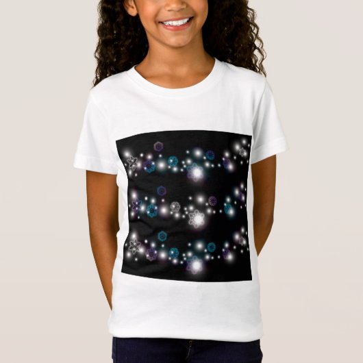 Snowflake Glow T-shirt (Voorkant)