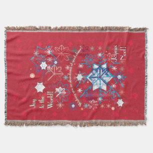 Snowflake Greetings I Deken