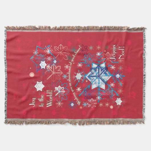 Snowflake Greetings I Deken (Voorkant)