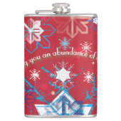 Snowflake Greetings I Heupfles (Voorkant)