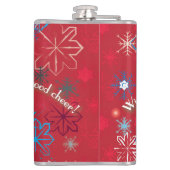 Snowflake Greetings I Heupfles (Achterkant)