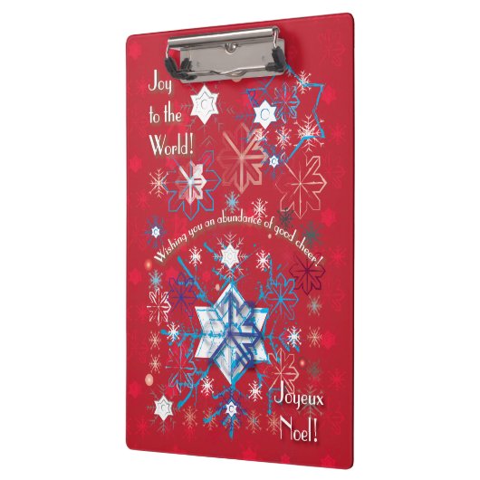 Snowflake Greetings I Klembord (Links)