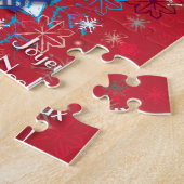 Snowflake Greetings I Legpuzzel (Zijkant)