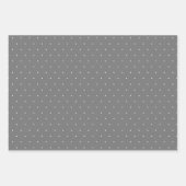 Snowflake Grey Nordic Faux Knit Sweater Inpakpapier Vel (Voorkant 3)