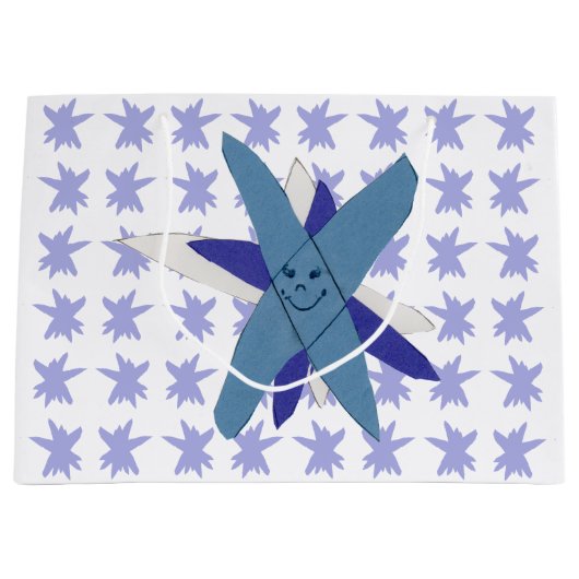 Snowflake Groot Cadeauzakje (Voorkant)