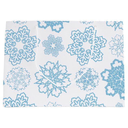 Snowflake Groot Cadeauzakje (Voorkant)