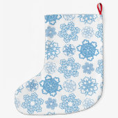 Snowflake Grote Kerstsok (Achterkant)