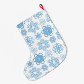 Snowflake Grote Kerstsok (Achterkant (Hangend))