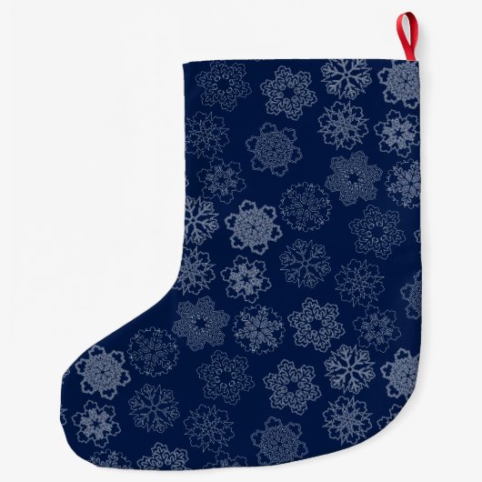 Snowflake Grote Kerstsok (Achterkant)