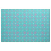 Snowflake Harten Blauwe Witte Roze Stof (Yard (91,4 cm))