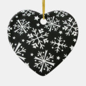 Snowflake Heart Ornament (Voorkant)