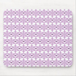 Snowflake Heart Patroon Muismat