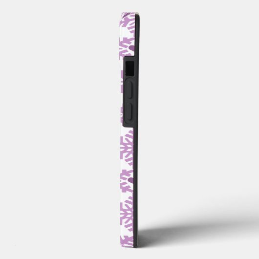 Snowflake Heart Pattern - Custom name Case-Mate iP iPhone Case (Achterkant / Links)