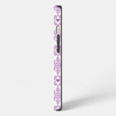 Snowflake Heart Pattern - Custom name Case-Mate iP iPhone Hoesje (Linkerkant)