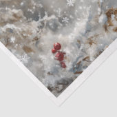 Snowflake Highlander Tissuepapier (Detail)