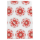 Snowflake Holiday Gift Bag Medium Cadeauzakje (Voorkant)