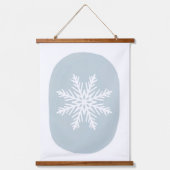 Snowflake Holiday Home Decor Hangend Wandkleed (Voorkant)