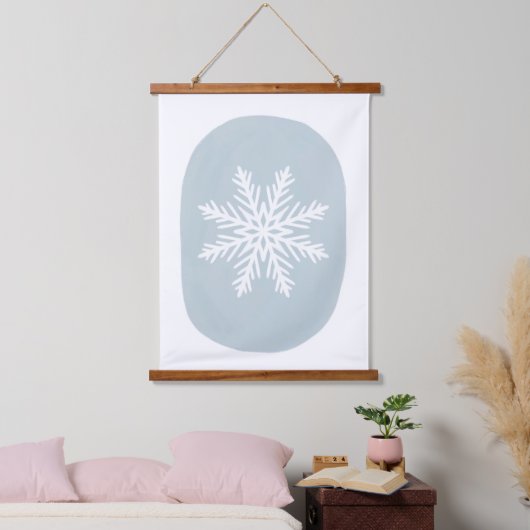 Snowflake Holiday Home Decor Hangend Wandkleed (Slaapkamer)
