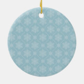 Snowflake Holiday Ornament (Achterkant)