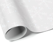 Snowflake Holiday Wrapping Paper Cadeaupapier (Rol Hoek)