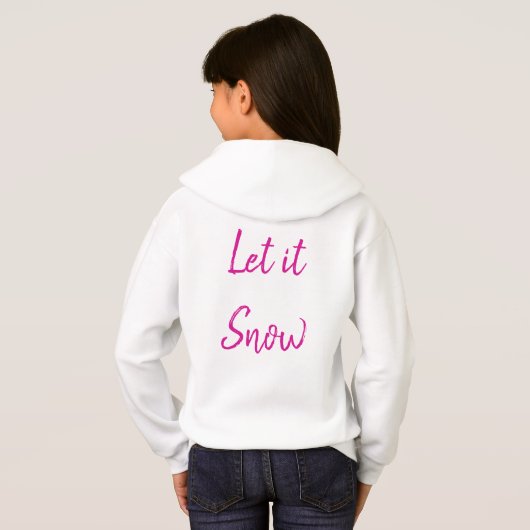 Snowflake Hoodie (Achterkant volledig)