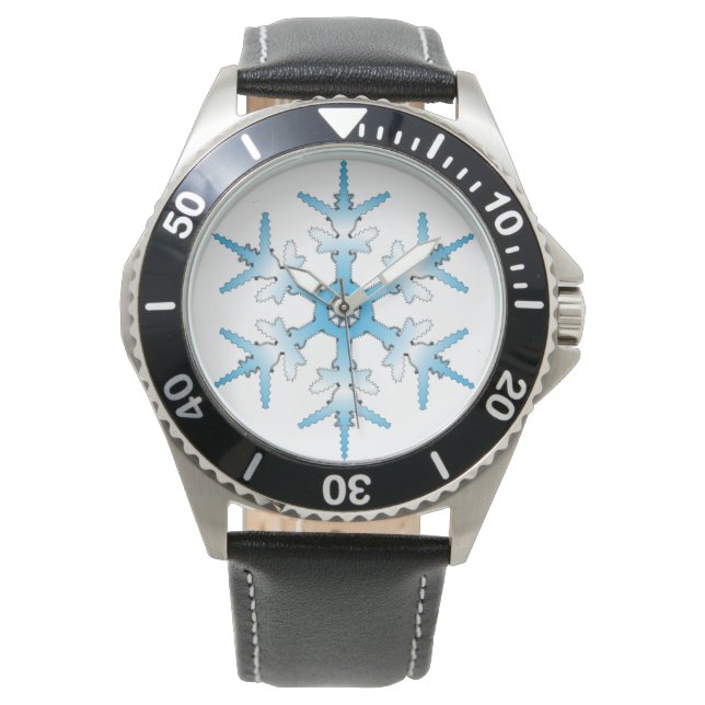 SNOWFLAKE HORLOGE (Voorkant)