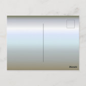 Snowflake Ice Crystal Briefkaart (Achterkant)