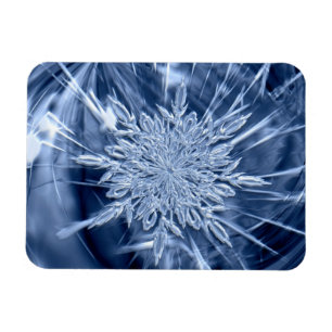 Snowflake Ice Crystal Magneet