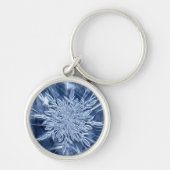 Snowflake Ice Crystal Sleutelhanger (Voorkant)