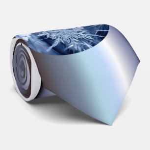 Snowflake Ice Crystal Stropdas