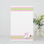 Snowflake Ice-Schaatsen Briefpapier (Staand voorkant)