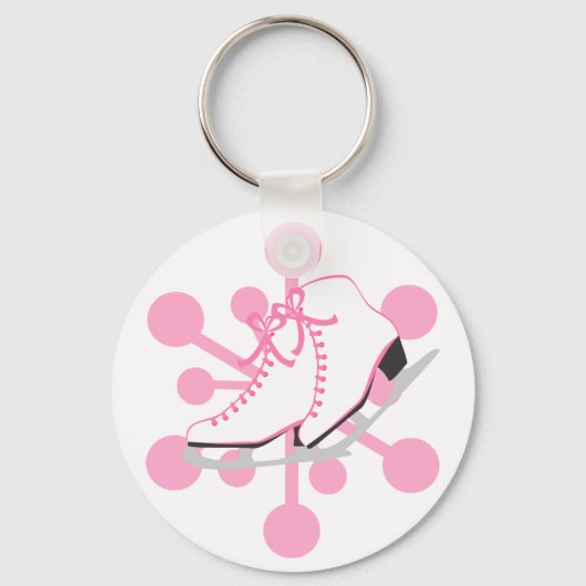Snowflake Ice-Schaatsen Sleutelhanger (Voorkant)