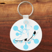 Snowflake Ice-Schaatsen Sleutelhanger (Voorkant)