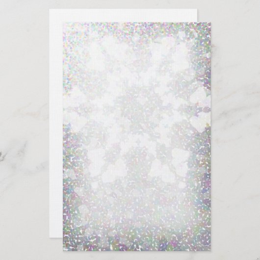 Snowflake Impression Briefpapier (Voorkant / Achterkant)