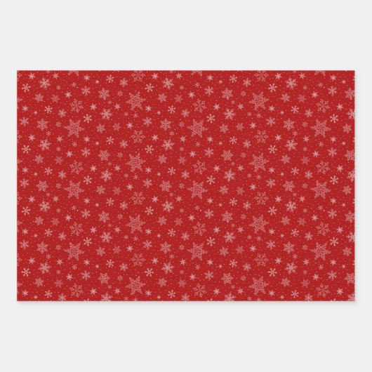 Snowflake inpakpapier vel (Voorkant)