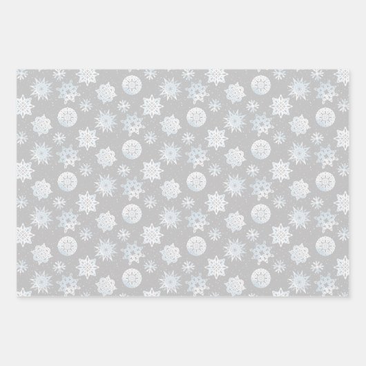 Snowflake Inpakpapier Vel (Voorkant 2)