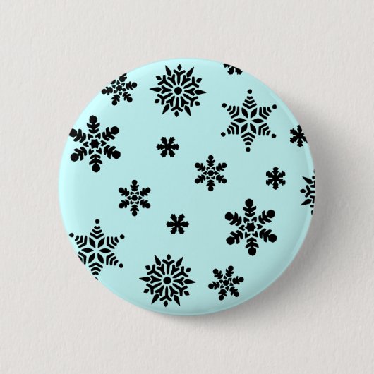Snowflake Invasion Pattern Button (Voorkant)