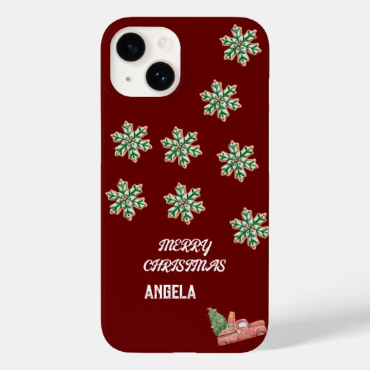 Snowflake iPhone Case (Achterkant)